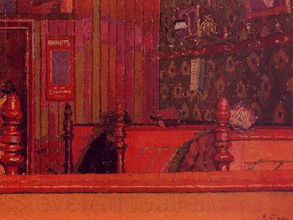  Harold  Gilman An Eating House Germany oil painting art